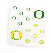 Classic Oregon O, Self Stick, Nail, Decal